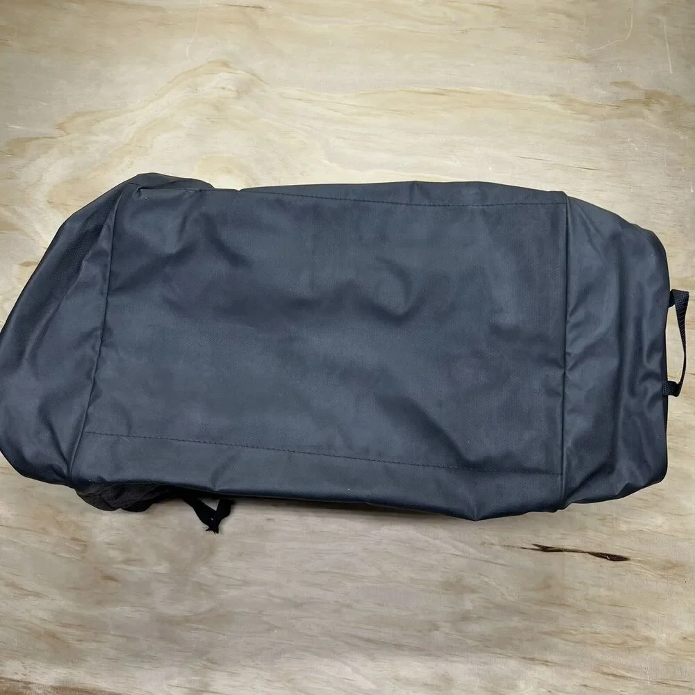 NEW adidas Defender IV Medium Duffel Bag Gray Black Blue 24